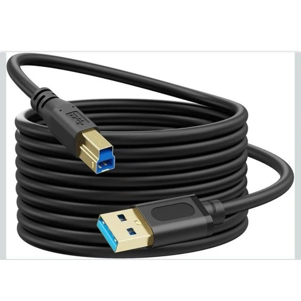 USB 3.0 Cable a to B 5ft, Superspeed USB 3.0 A-B Cable - for Scanner, Printers,